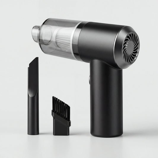 2-in-1 Wireless Vacuum & Air Duster – Portable Dust Cleaner